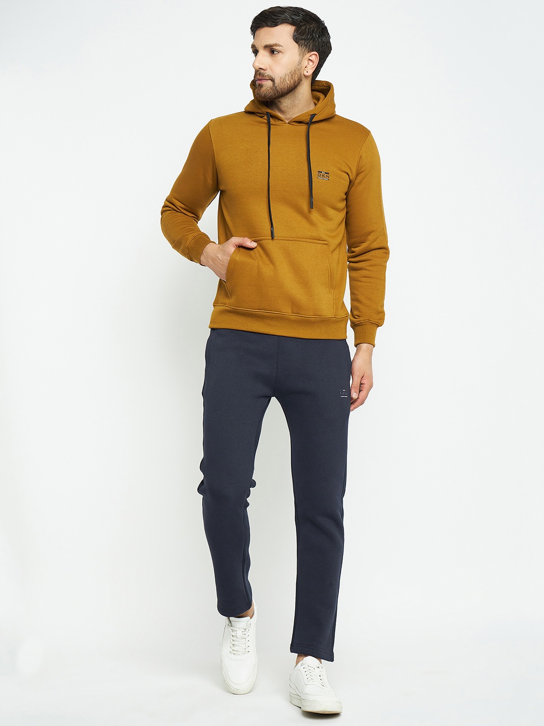 

Okane Hooded Fleece & Cotton Tracksuits, Mustard