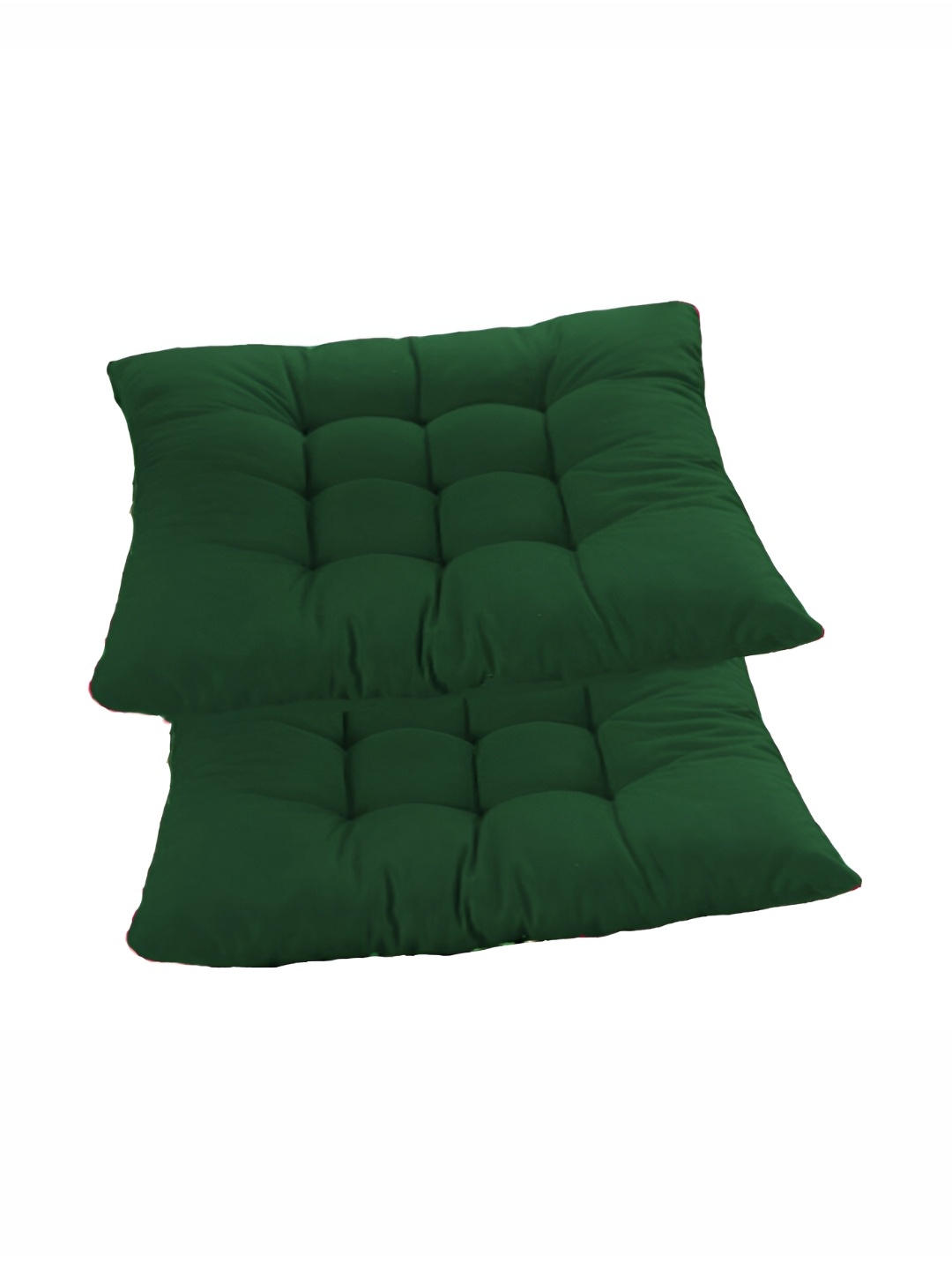 

Mom's Moon Green 2 Pieces Square Shaped Chair Pads