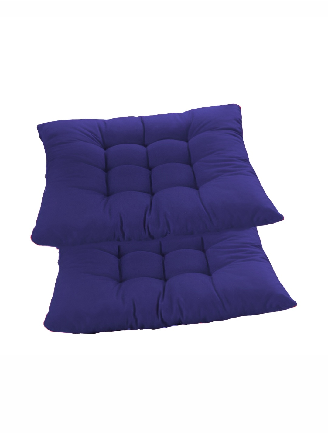 

Mom's Moon Navy Blue 2 Pieces Square Shaped Chair Pads