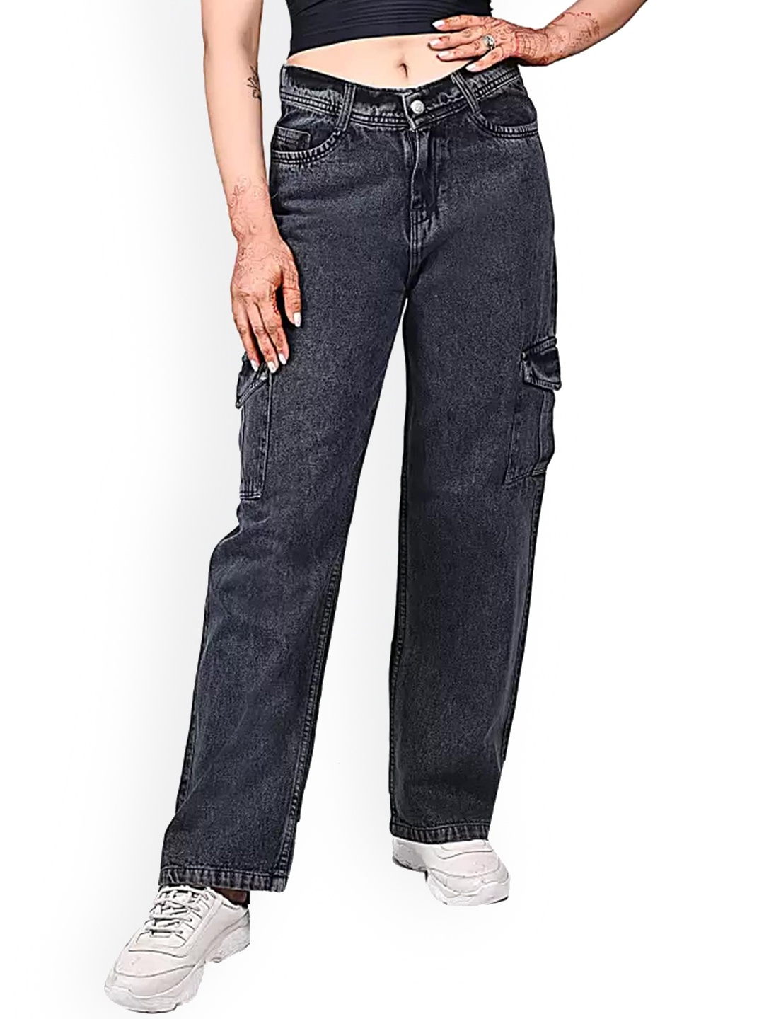 

KEX Women Grey Jeans