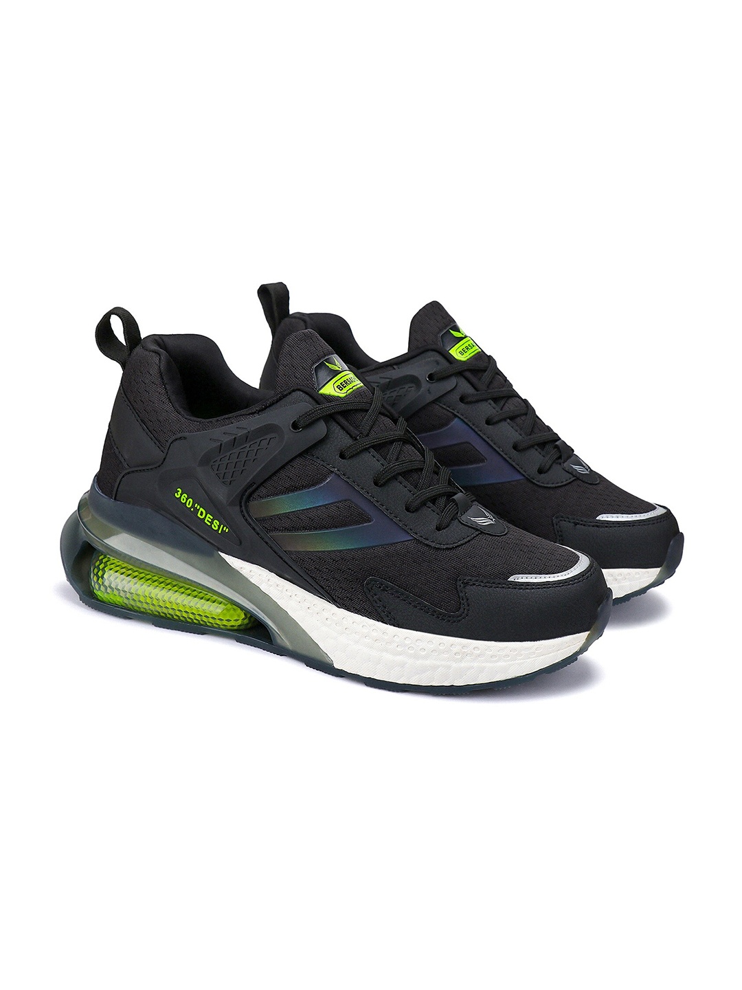 

BERSACHE Men Lightweight Canvas Running Shoes, Green