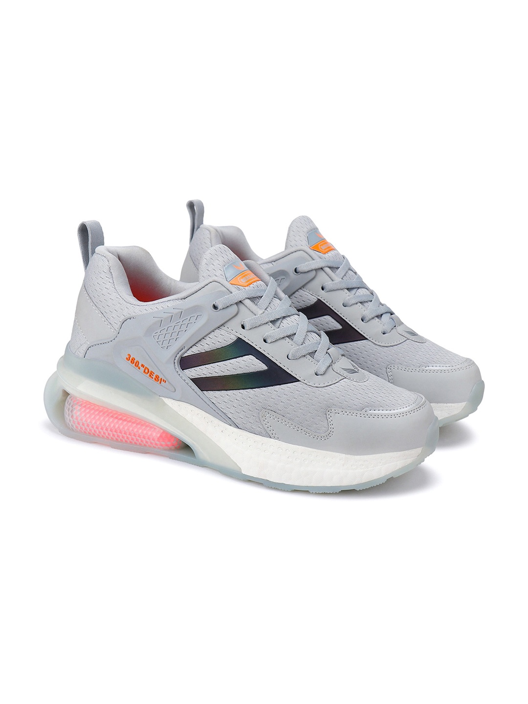 

BERSACHE Men Lightweight Walking Casual Sneakers, Grey