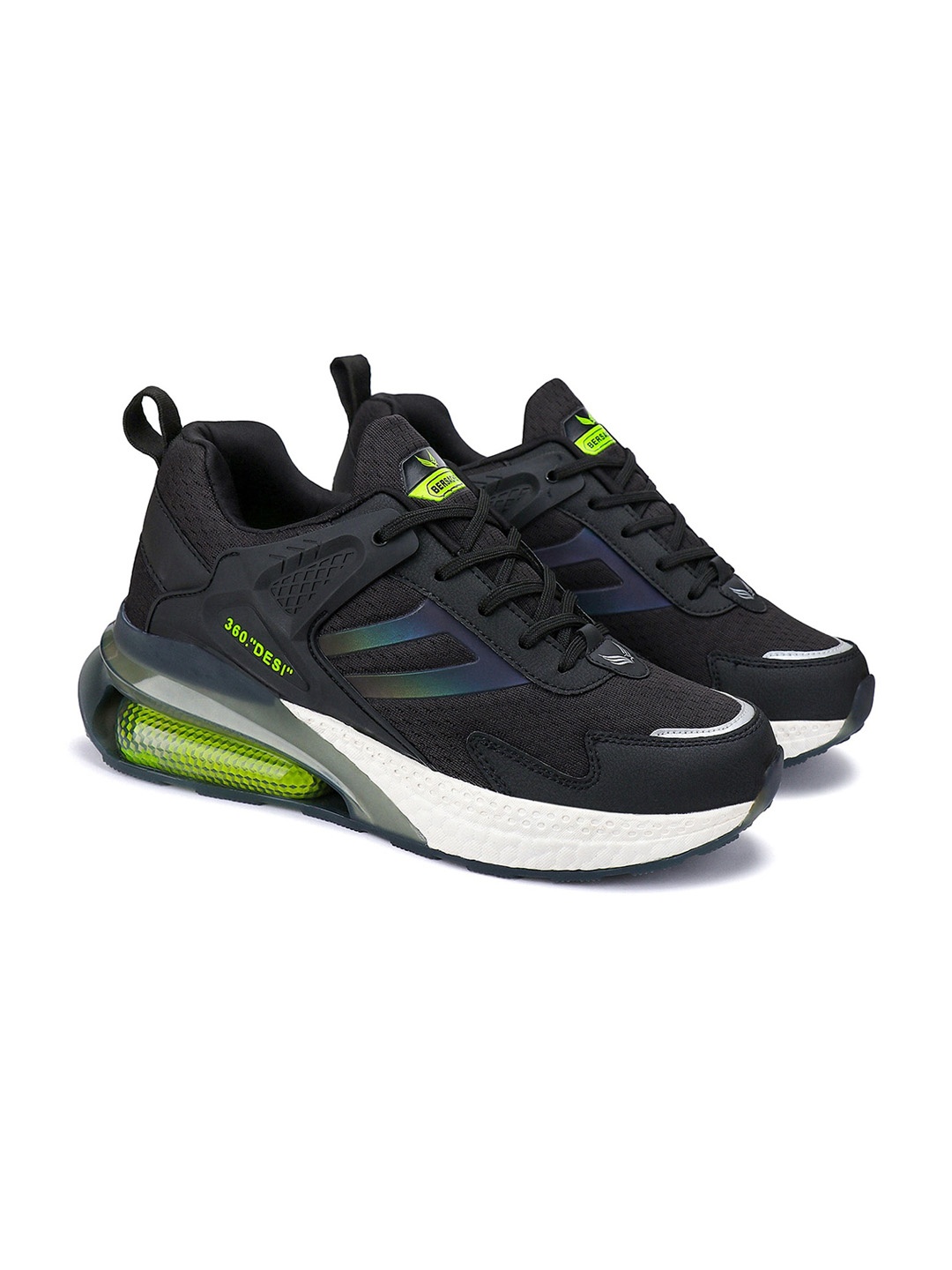 

BERSACHE Men Lightweight Walking Casual Sneakers, Green