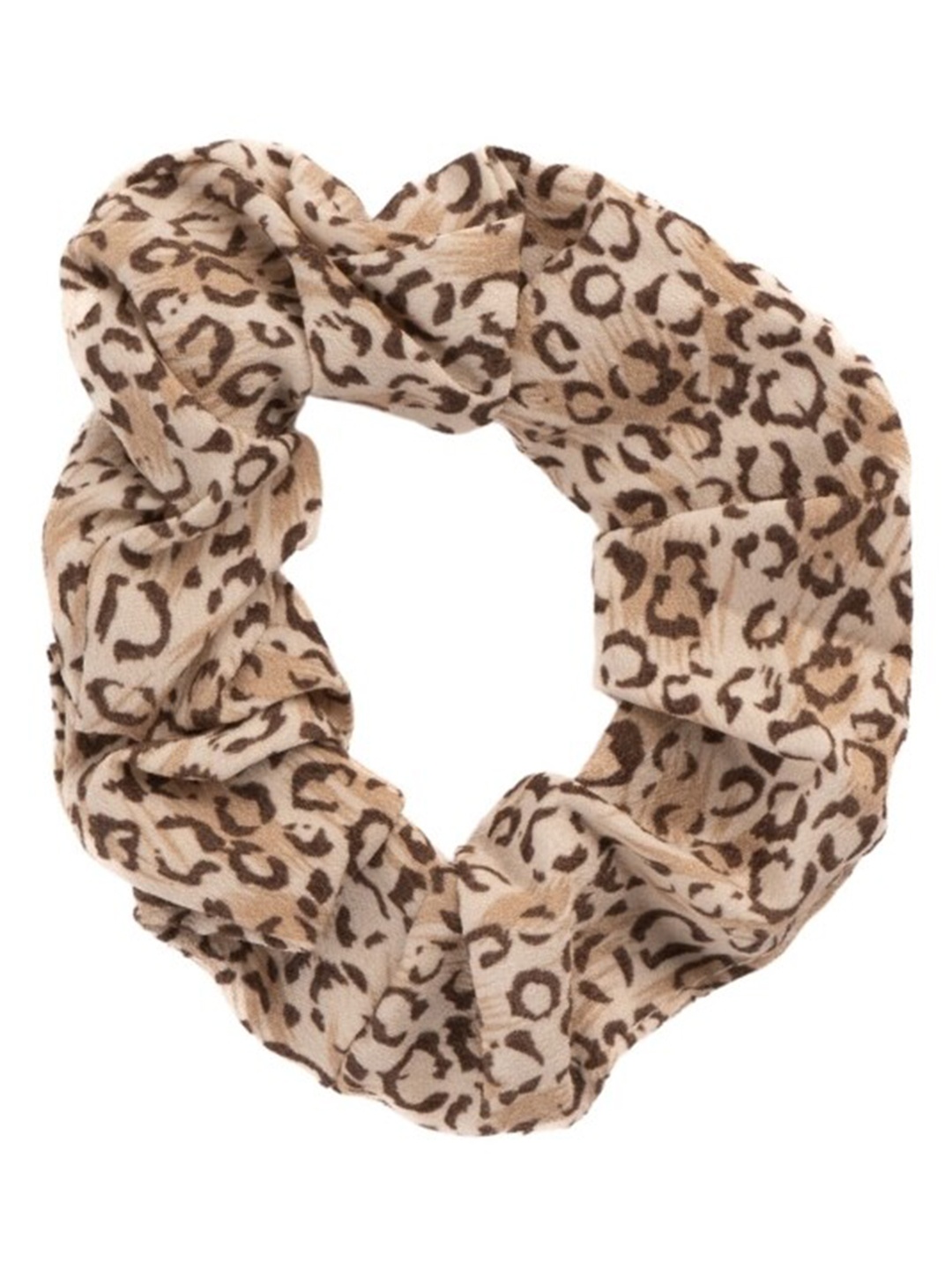 

Lulala Animal Printed Ponytail Holders, Beige