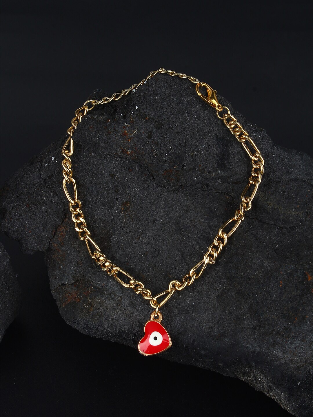 

Stylecast X KPOP Enamelled Gold-Plated Charm Bracelet