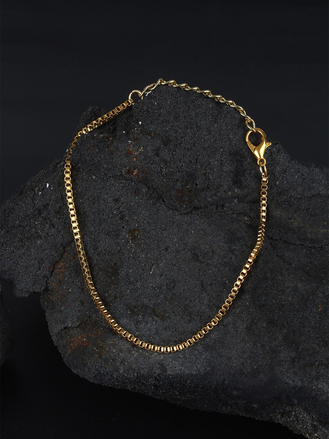 

Stylecast X KPOP Gold-Toned Gold-Plated Charm Bracelet