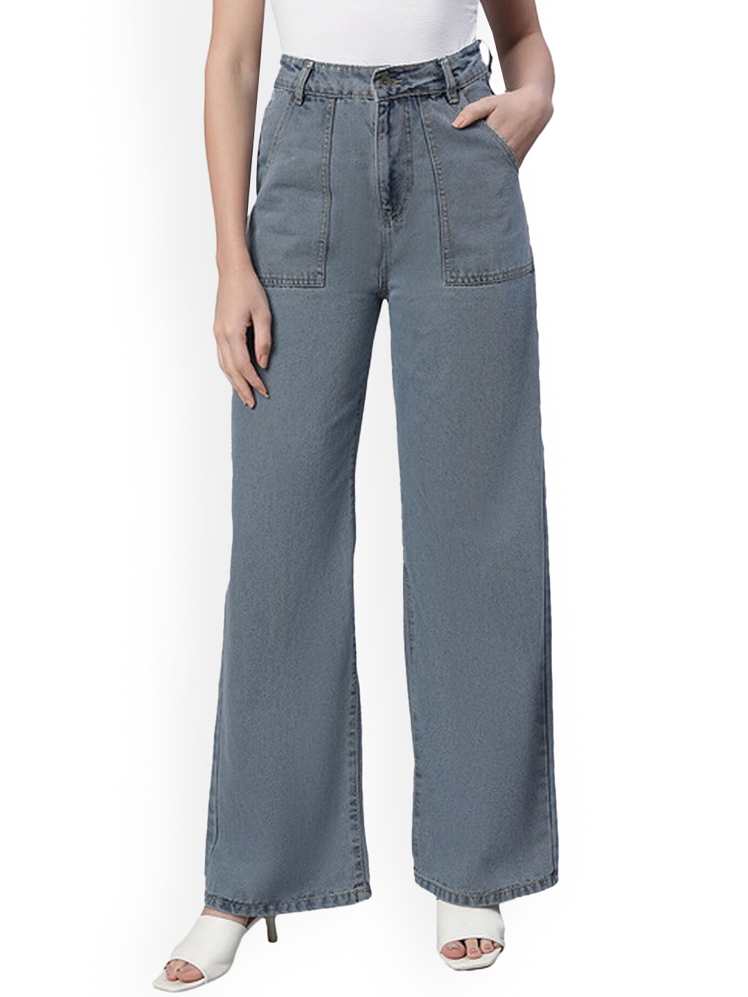 

KEX Women Grey Jeans