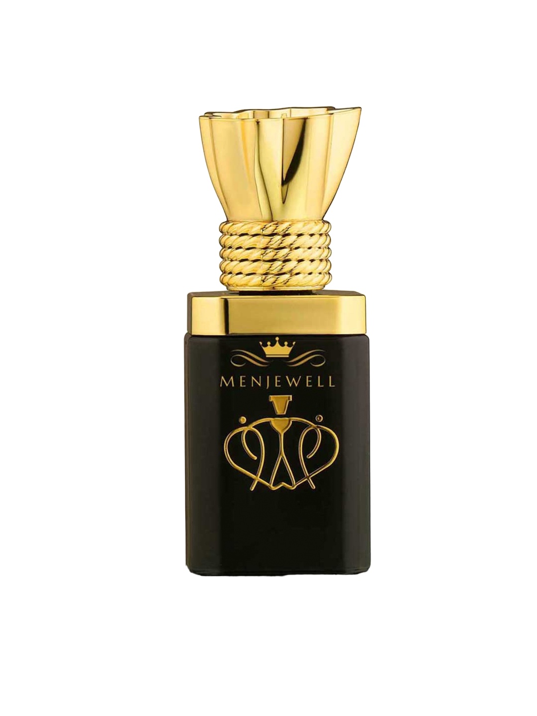 

Menjewell Arabian Musk Luxury Non-Alcoholic Attar Roll-On Perfume - 12 ml, Black