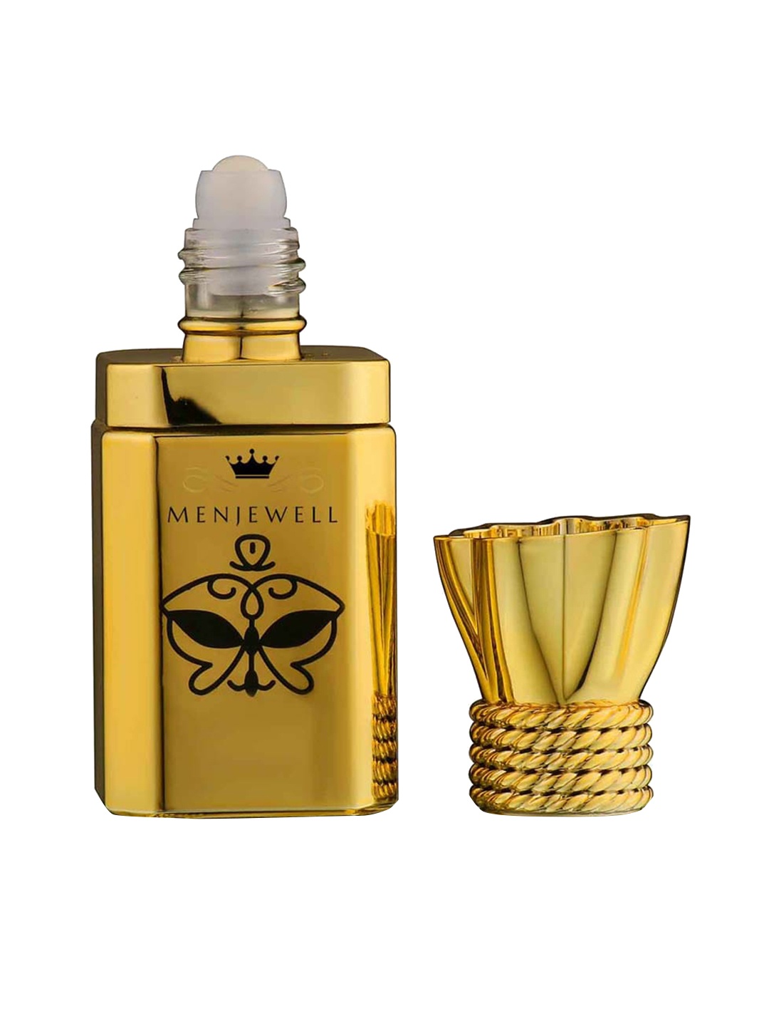 

Menjewell Luxury White Oudh Attar Roll-On Perfume - 12ml, Yellow