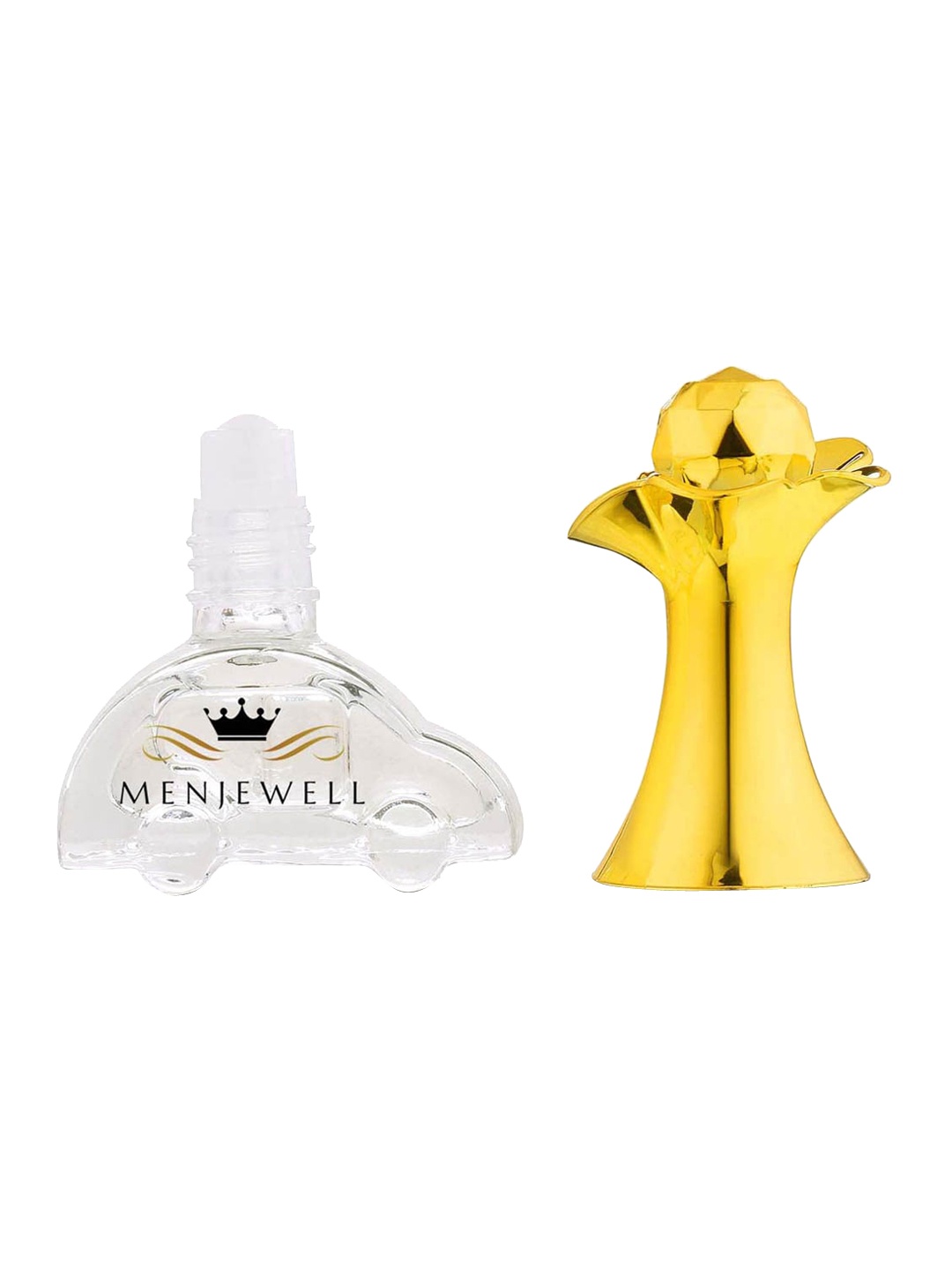 

Menjewell Luxury Rose Attar Roll-On Perfume - 7ml, White