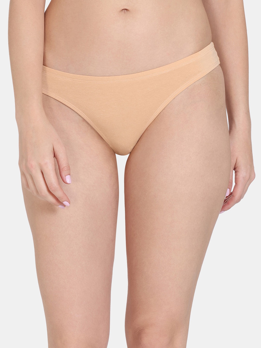 

Zivame Low-Rise Thongs Briefs, Brown