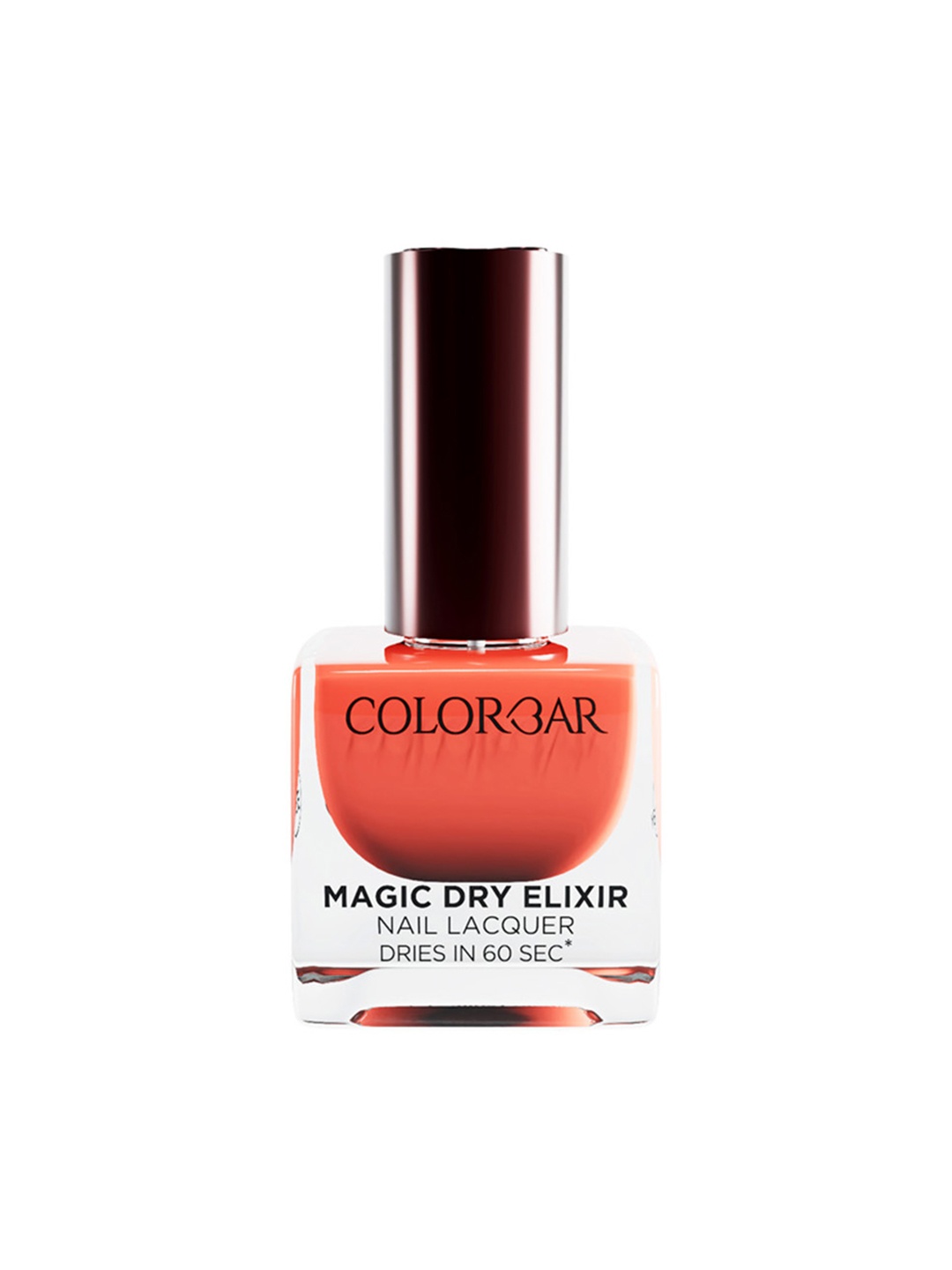 

Colorbar Magic Dry Elixir Quick Dry Luxe Nail Lacquer 12ml - Quick Coral 031, Peach