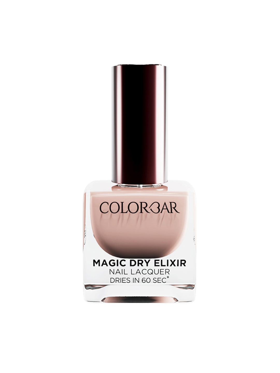 

Colorbar Magic Dry Elixir Quick Dry Luxe Nail Lacquer 12ml - Dreamy Aurora, Nude