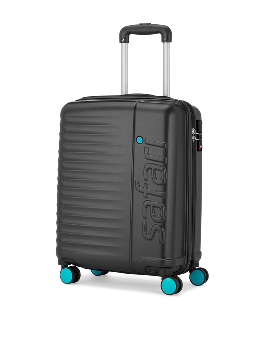 

Safari Ignite Textured Hard-Sided Cabin Trolley Bag - 55 Cms, Black