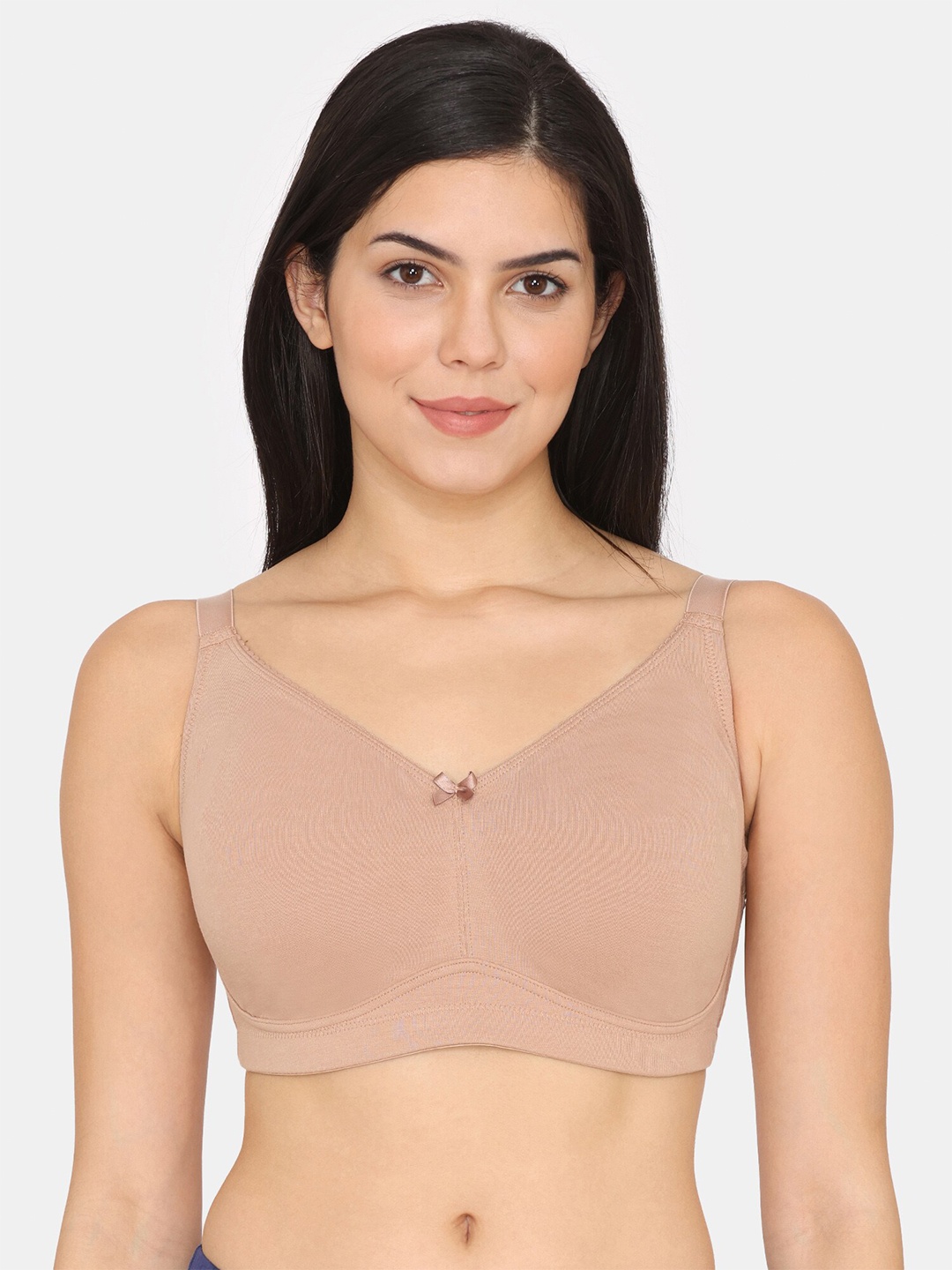 

Zivame Full Coverage T-Shirt Bra All Day Comfort, Brown