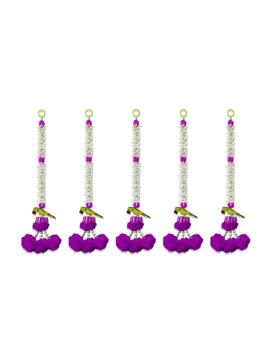 

iHandikart Purple 4 Pieces Hanging Jasmine Artificial Flower