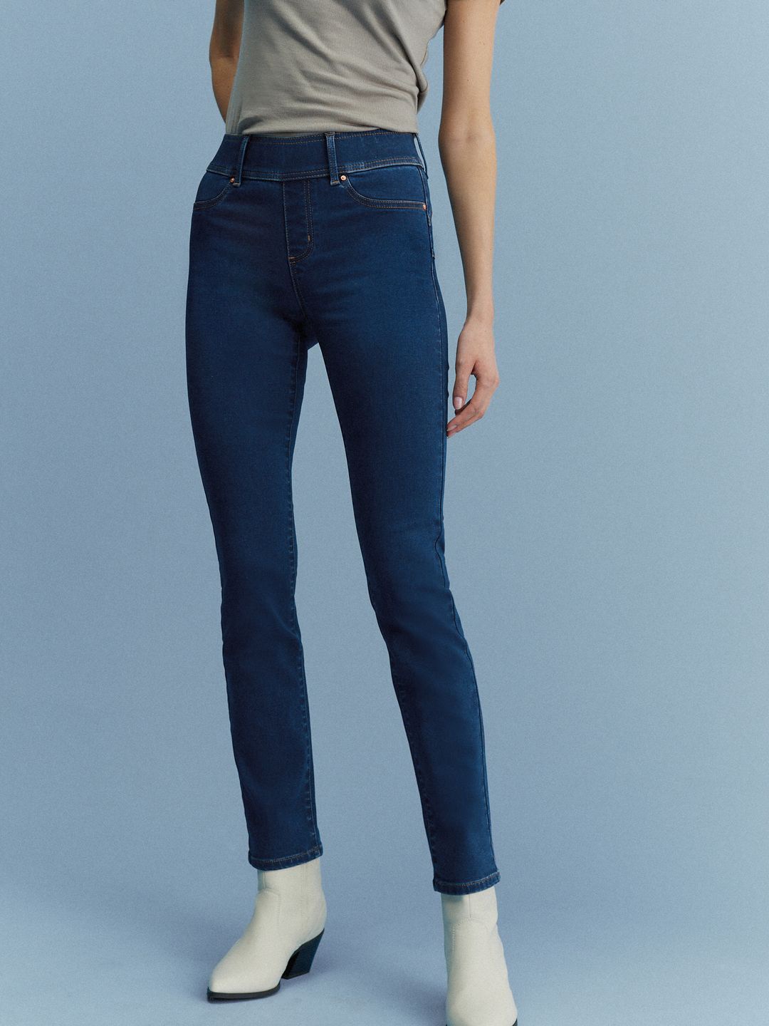 

NEXT Women Slim Fit Stretchable Jeans, Blue