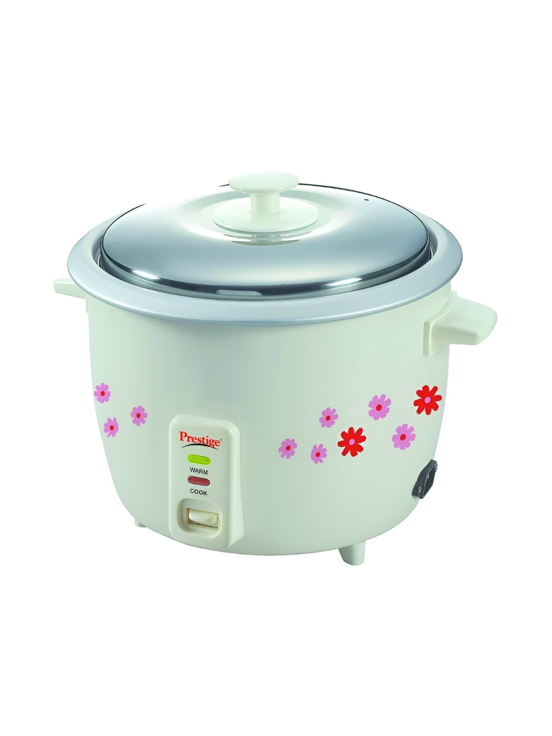 

Prestige Delight Lite White Printed 230W Electric Rice Cooker & Starch Reducer 1.8L