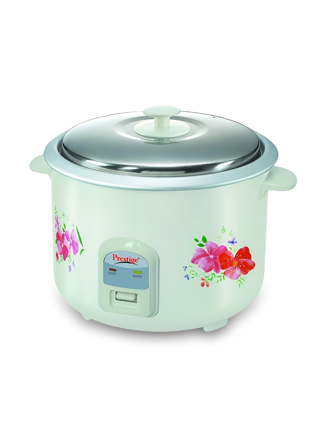 

Prestige Delight PRWO Green Printed Aluminium 230W Electric Rice Cooker With Fit Lid 2.8L