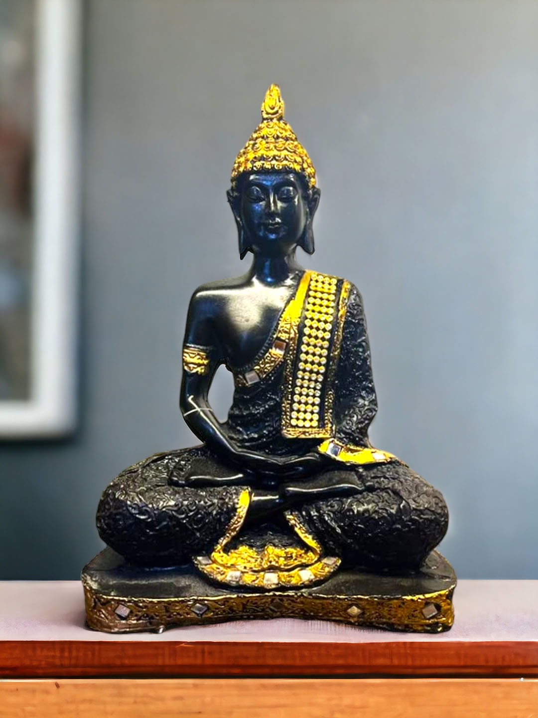 

The Artage Black Buddha Showpiece
