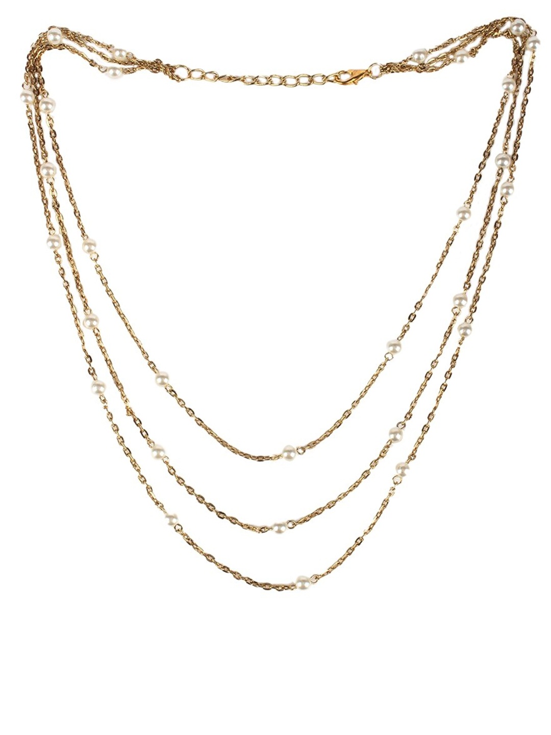 

Stylecast X KPOP Gold-Plated Beaded Minimal Necklace