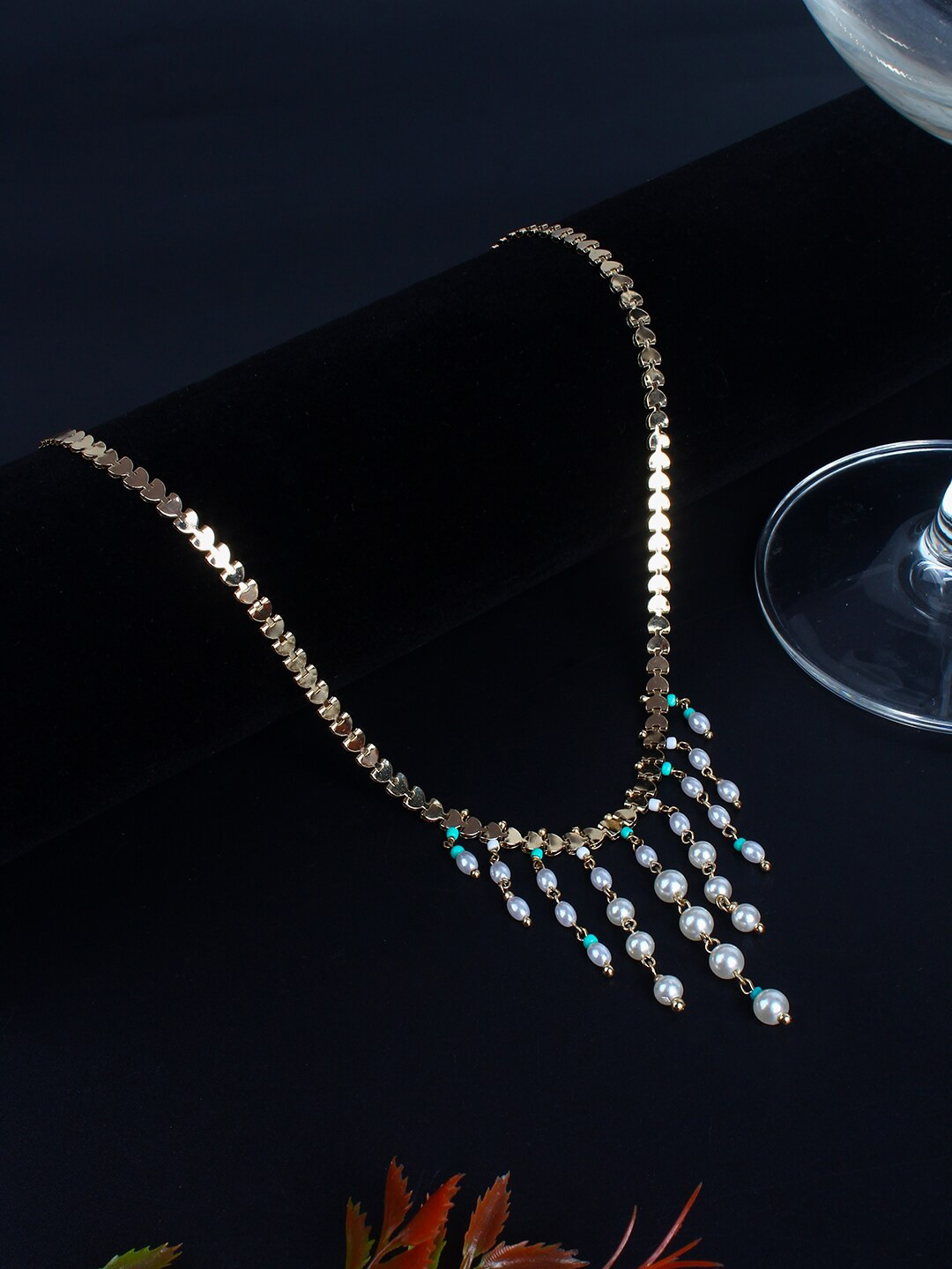 

Stylecast X KPOP Gold-Plated Beaded Necklace