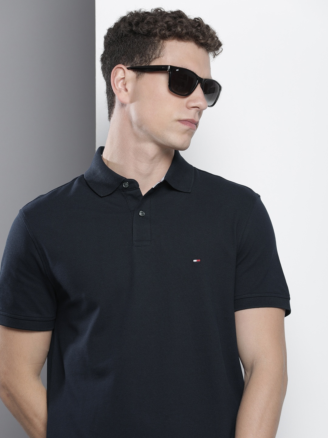 

Tommy Hilfiger Polo Collar T-shirt, Navy blue