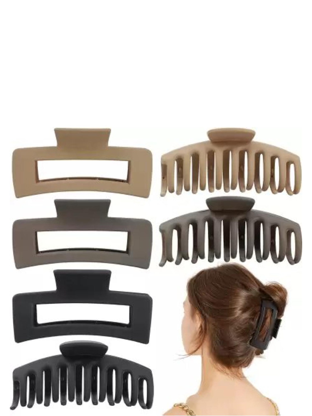 

DN Creation Assorted Set of 6 Claw Clips
