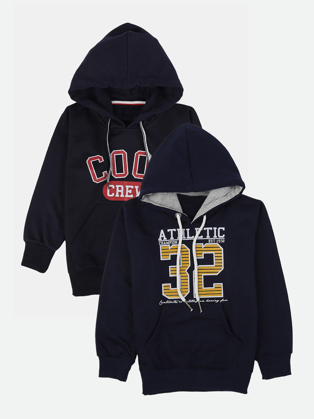 

V-Mart Boys Navy Blue Printed Sweatshirt
