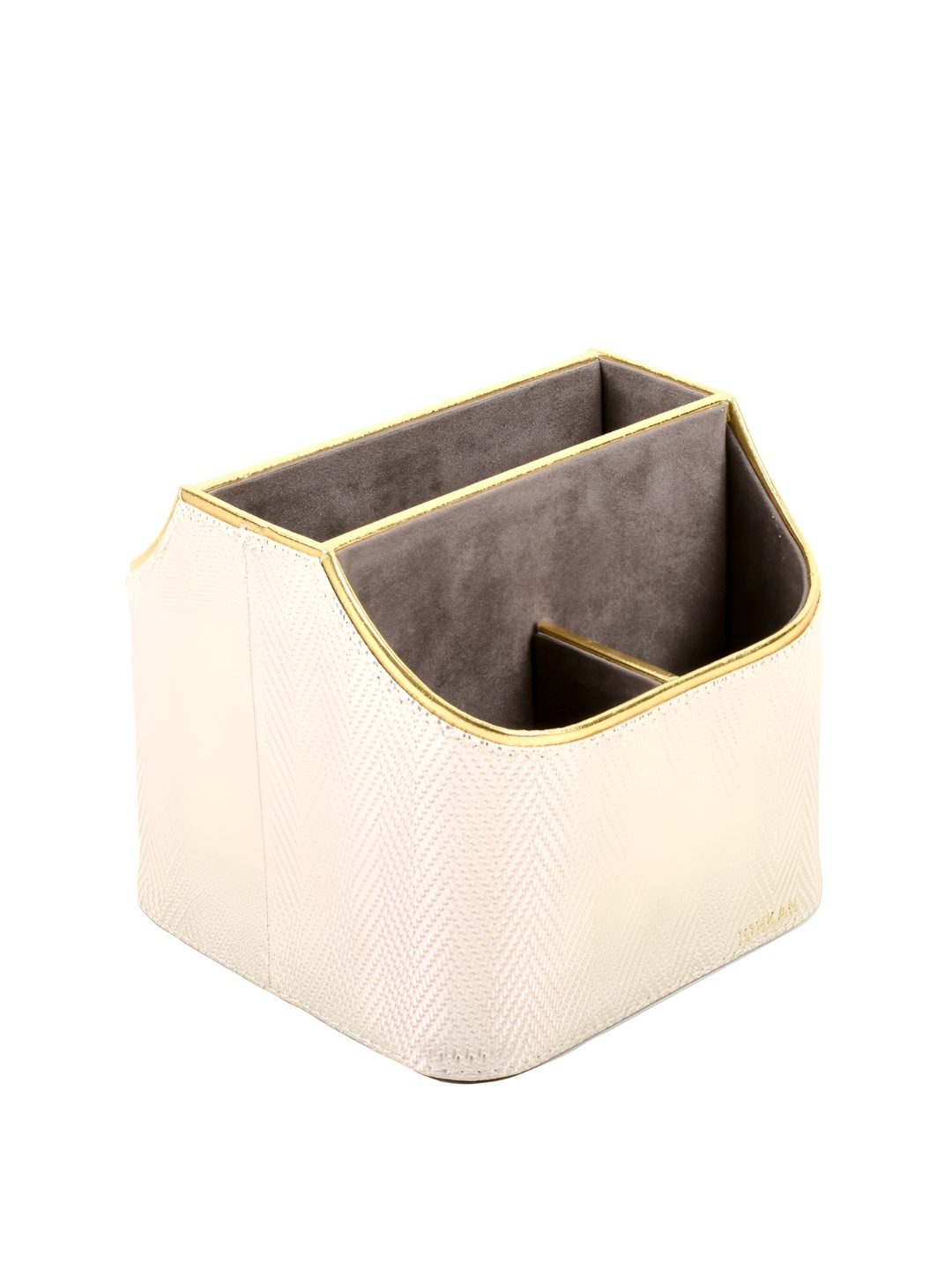 

ICHKAN White Striped Desk Organiser