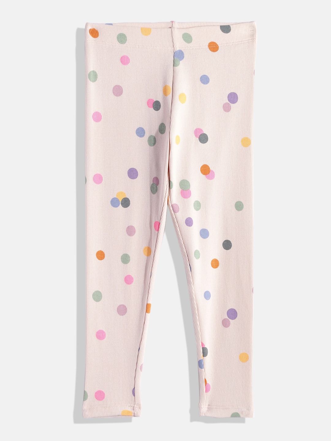 

NEXT Girls Printed Ankle-Length Leggings, Pink