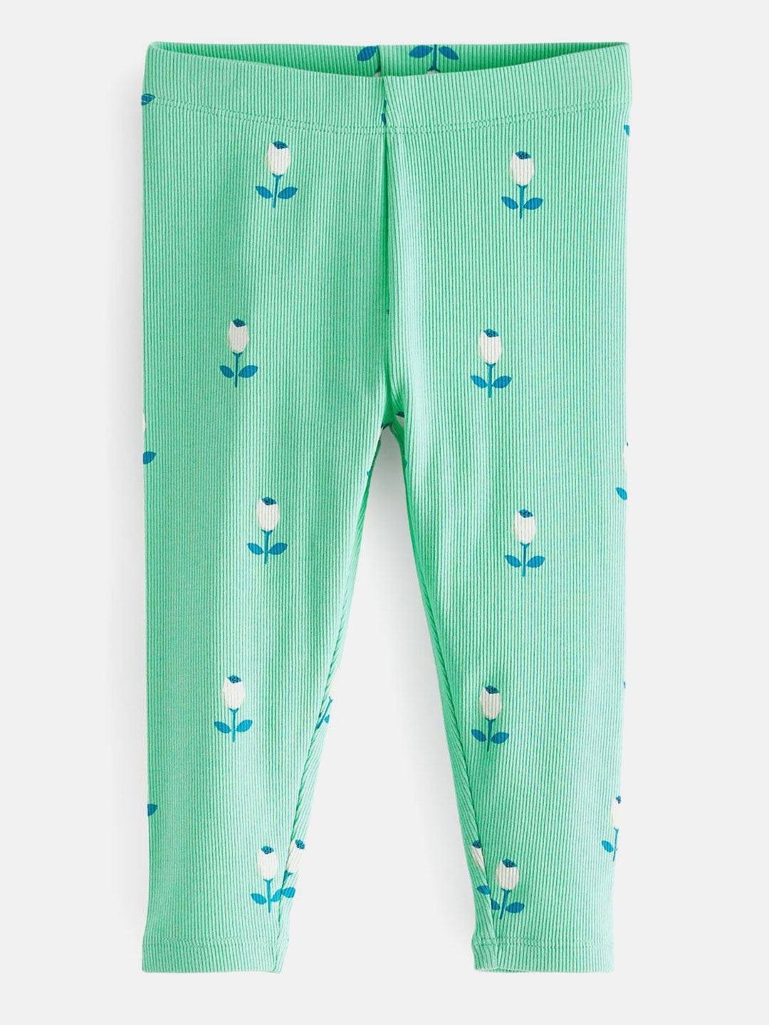 

NEXT Infants Girls Printed Leggings, Green