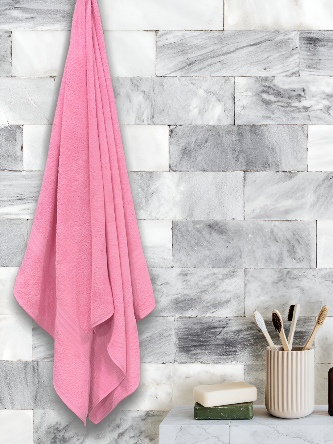 

Sassoon Pink Pure Cotton 500 GSM Bath Towel