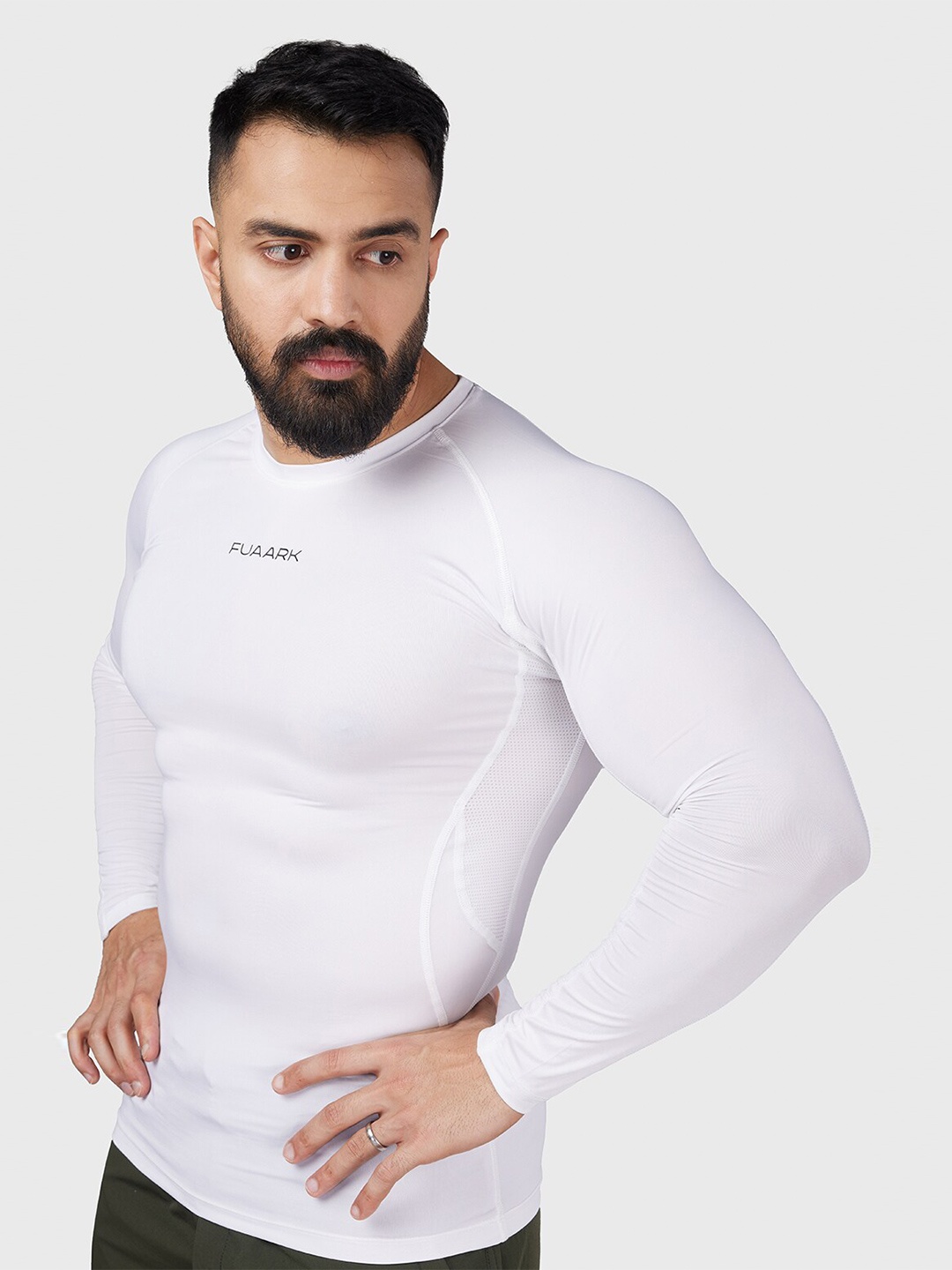 

FUAARK Moisture Wicking Compression 2.0 T-shirt, White
