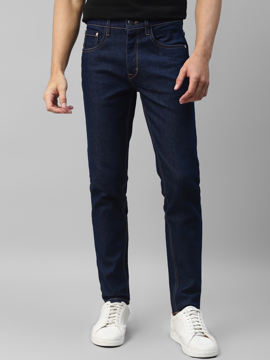 

Kook N Keech Men Blue Skinny Fit Mid-Rise Cotton Jeans