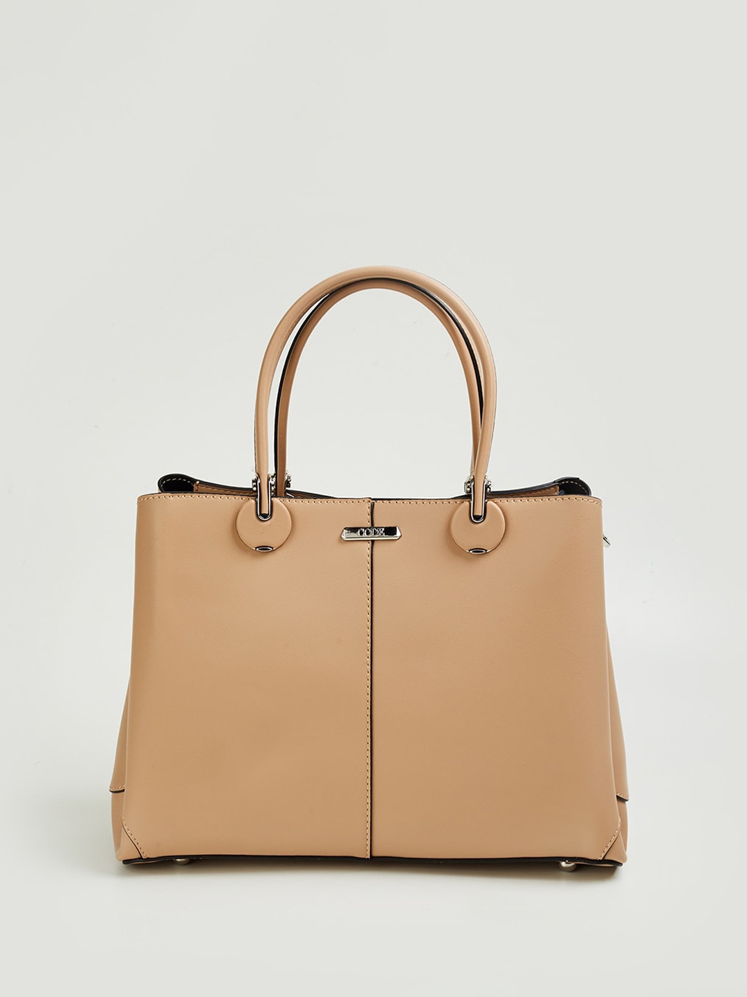 

CODE by Lifestyle Structured Handheld Bag, Brown