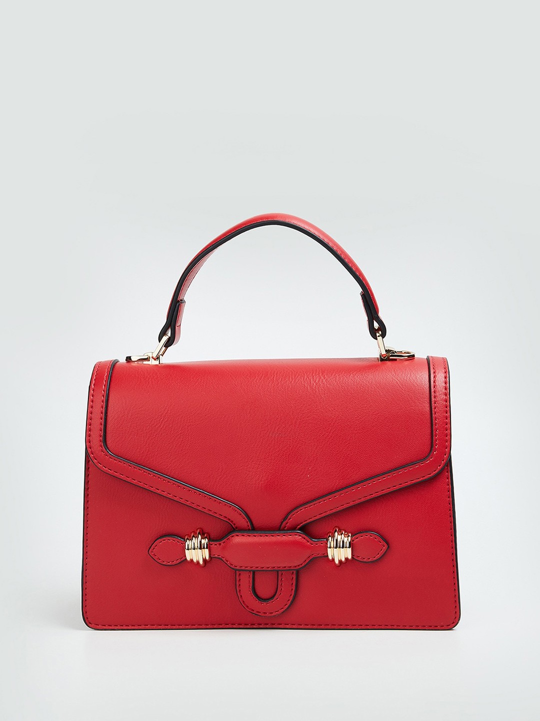 

CODE by Lifestyle Structured Handheld Bag, Red