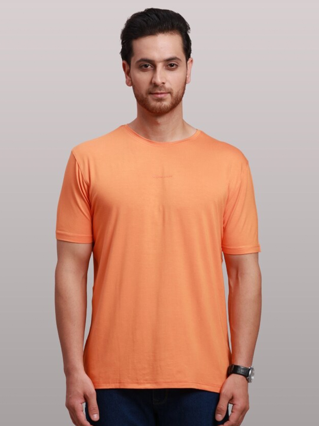 

Melvin Jones Round Neck Bamboo T-shirt, Orange