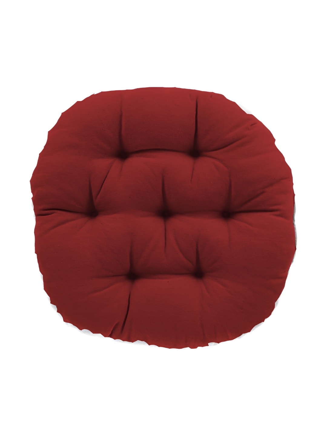 

Mom's Moon Maroon 2 Pieces Round Shaped Chair Pads