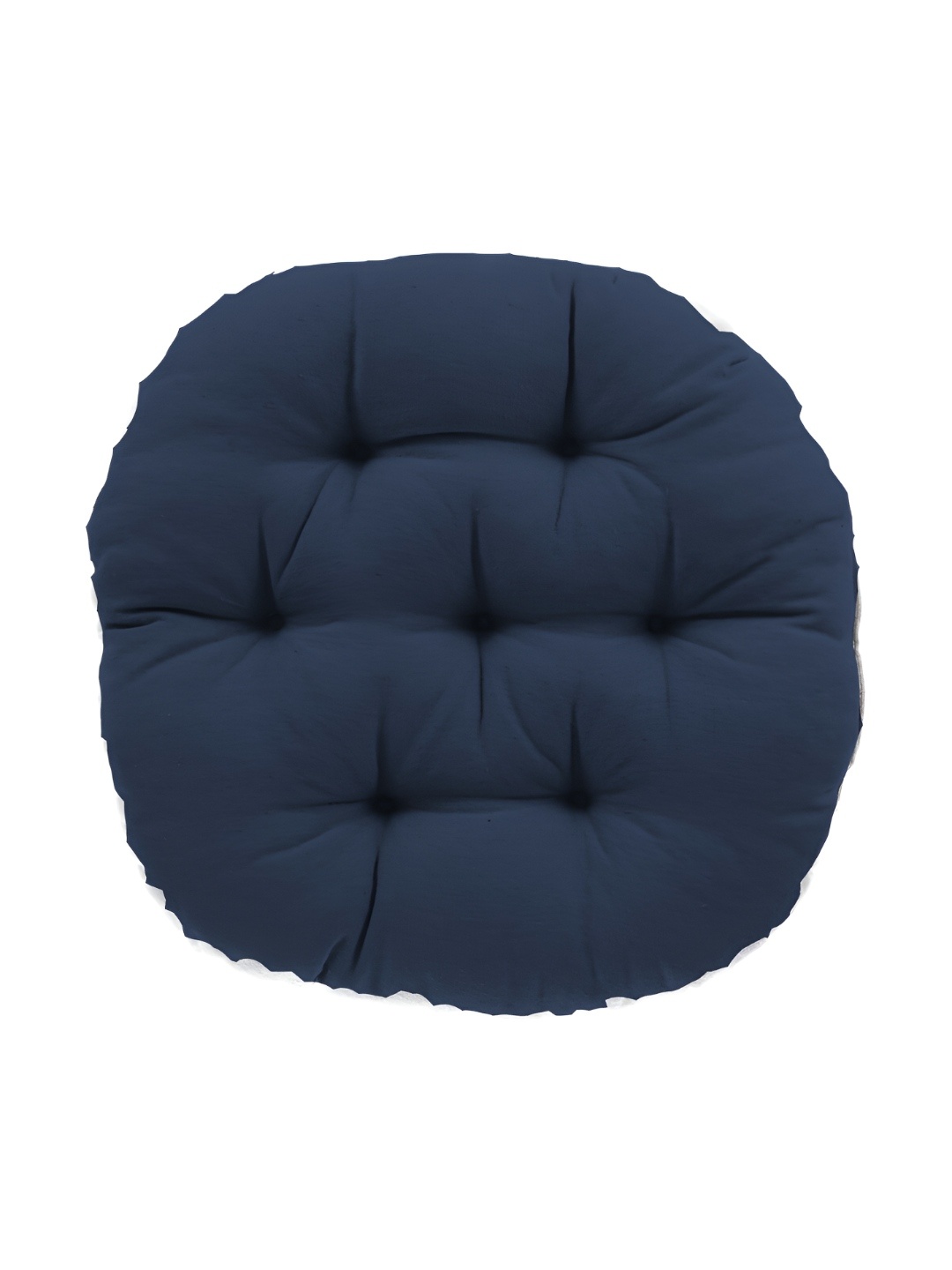 

Mom's Moon Navy Blue 2 Pieces Round Shaped Chair Pads