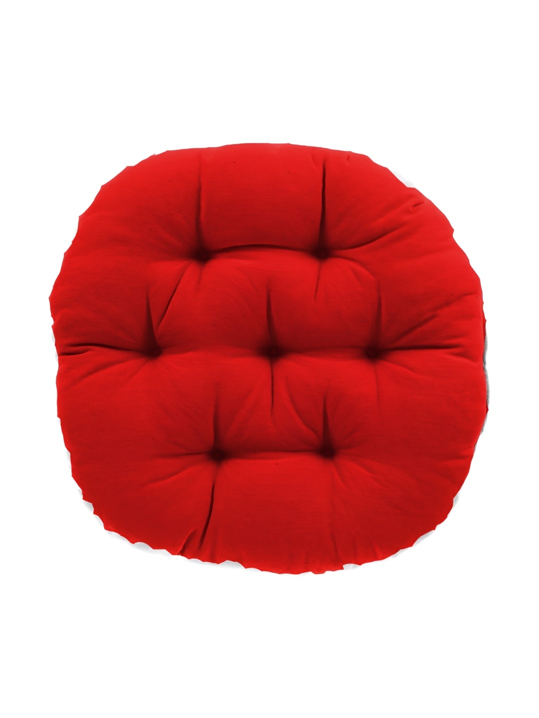 

Mom's Moon Red 2 Pieces Round Shaped Chair Pads