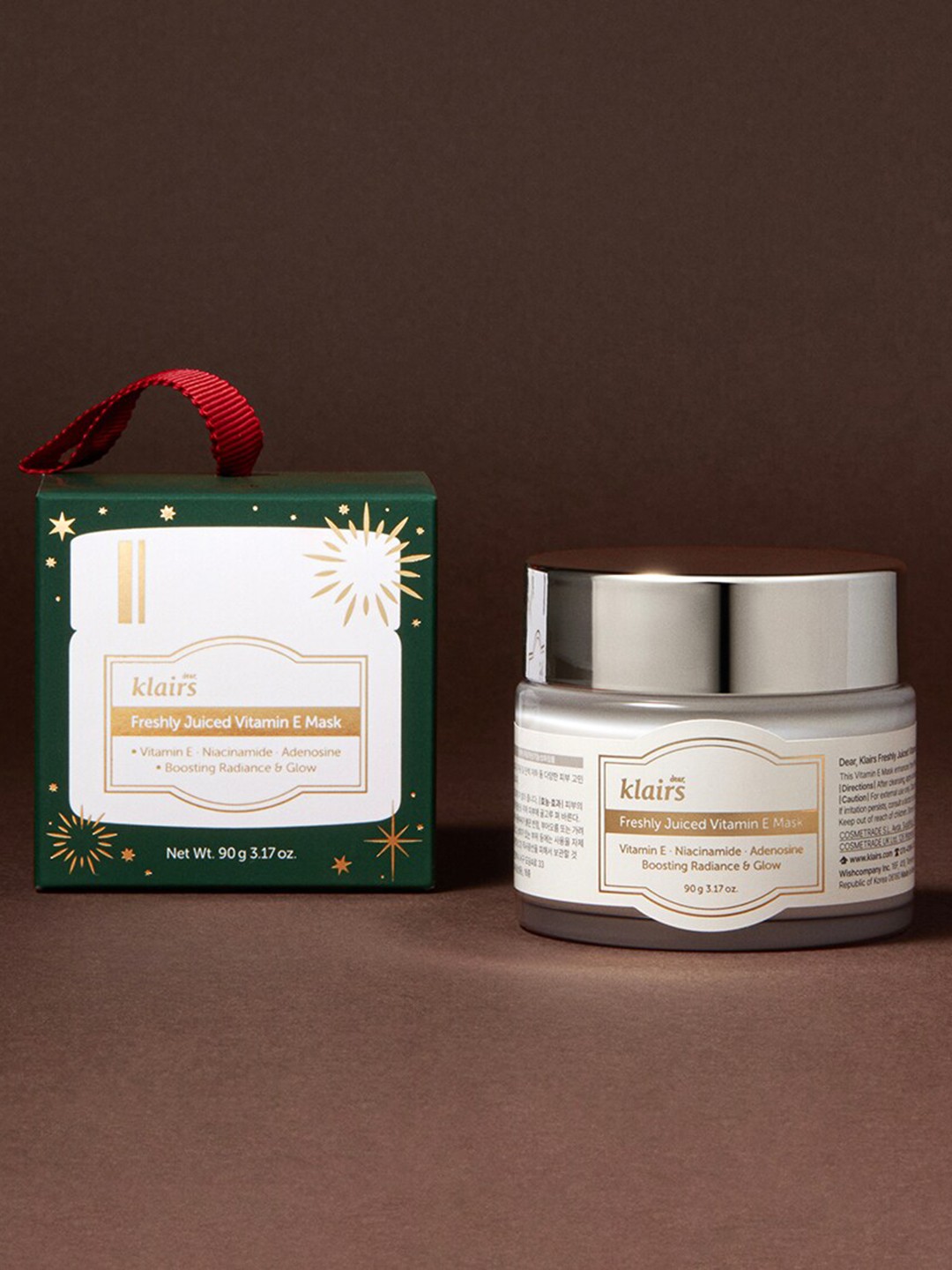 

dear klairs Korean Christmas Edition Freshly Juiced Vitamin E Mask - 90 g, White