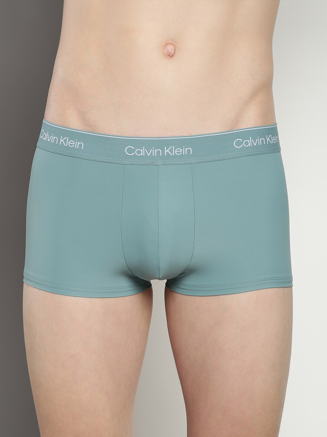 

Calvin Klein Brand Logo Detailed Trunks NB3539CAX, Sea green