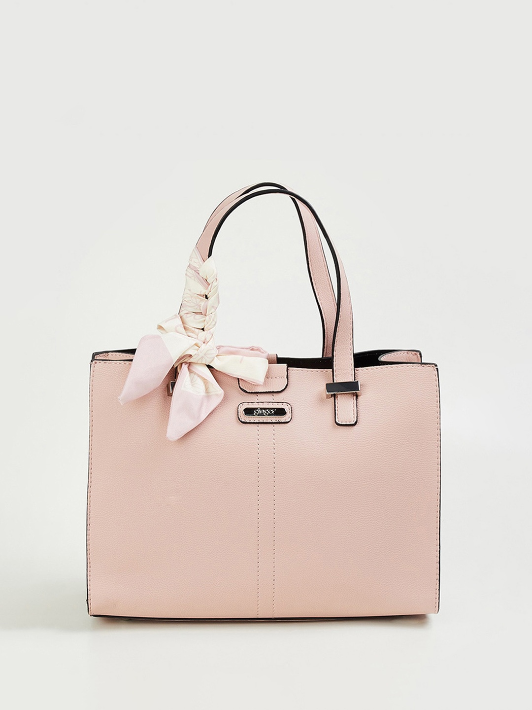 

Ginger by Lifestyle Zip Detail Shoulder Bag, Pink