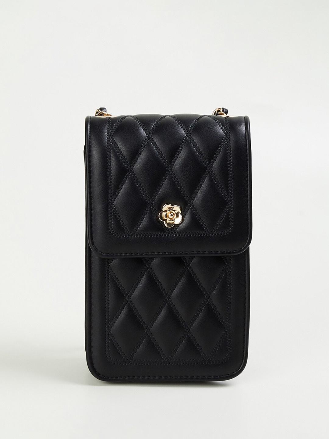

Ginger by Lifestyle Textured Miniature Sling Bag, Black