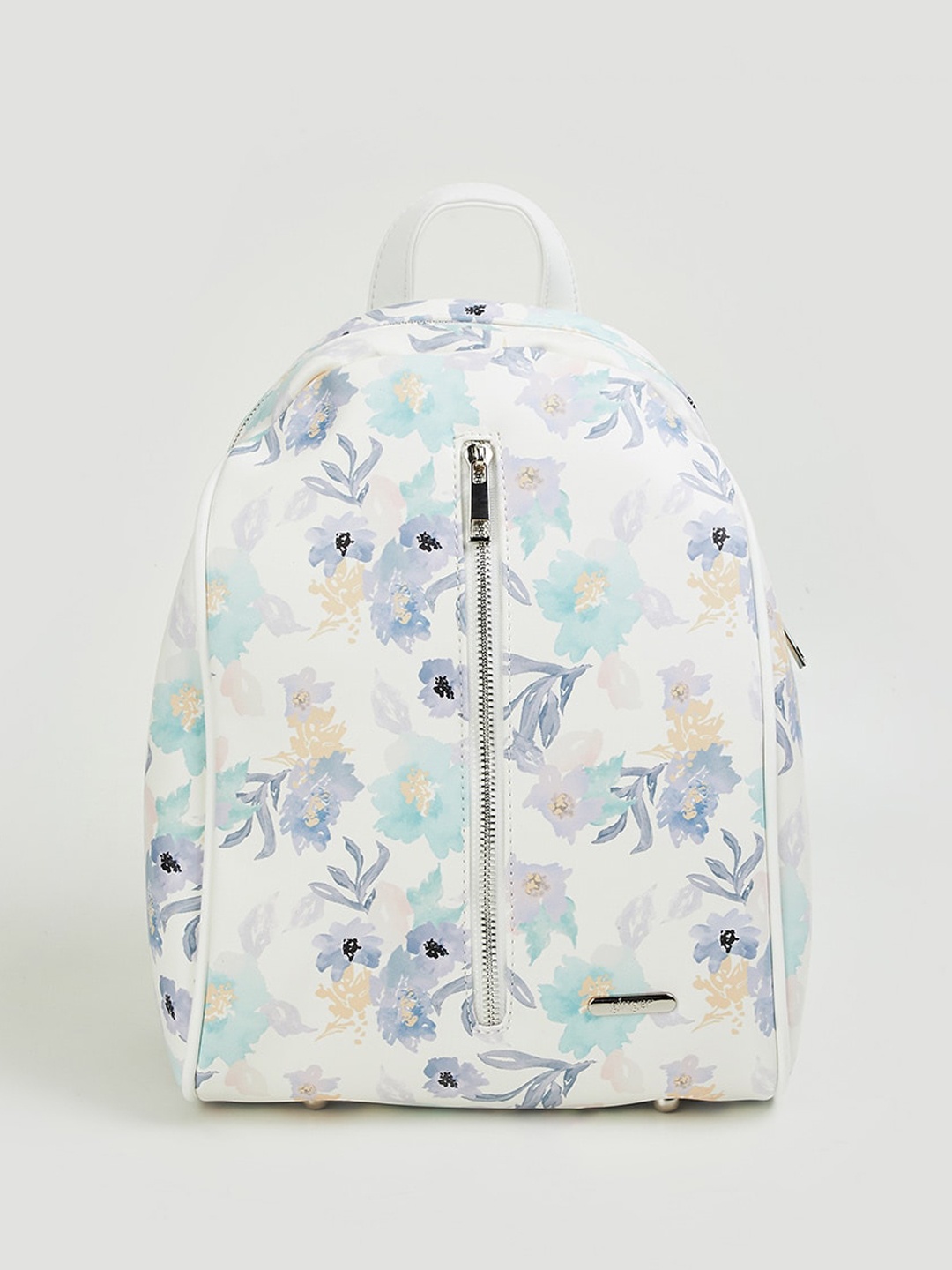

Ginger by Lifestyle Women Floral Printed Backpack, White