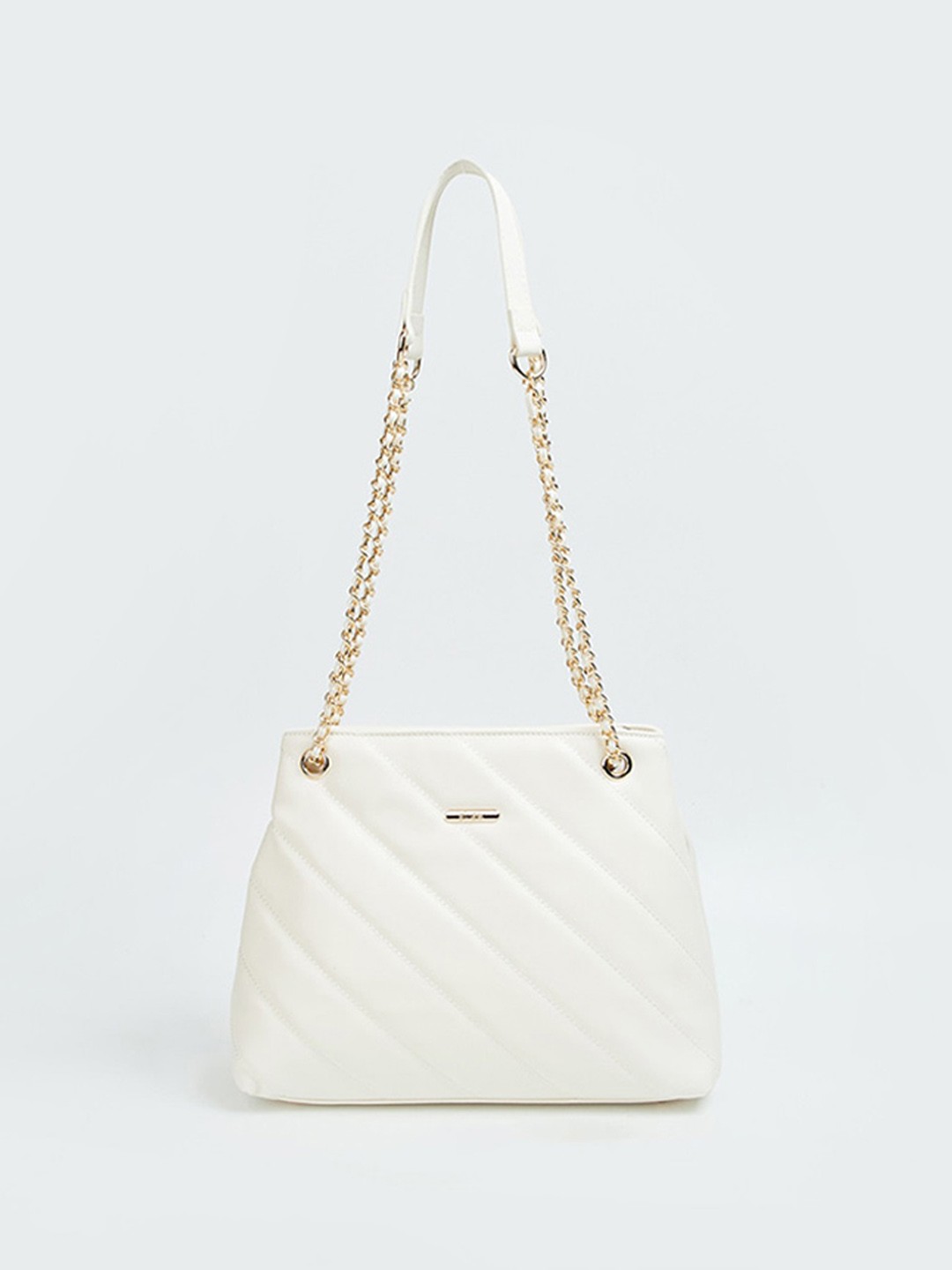 

Ginger by Lifestyle Textured Shoulder Bag, Off white