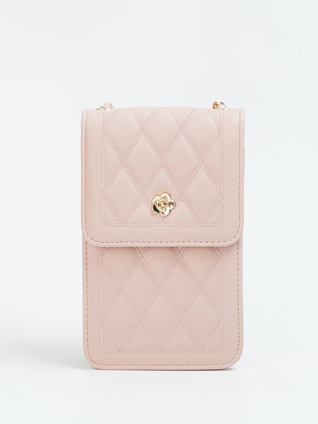 

Ginger by Lifestyle Textured Sling Bag, Pink