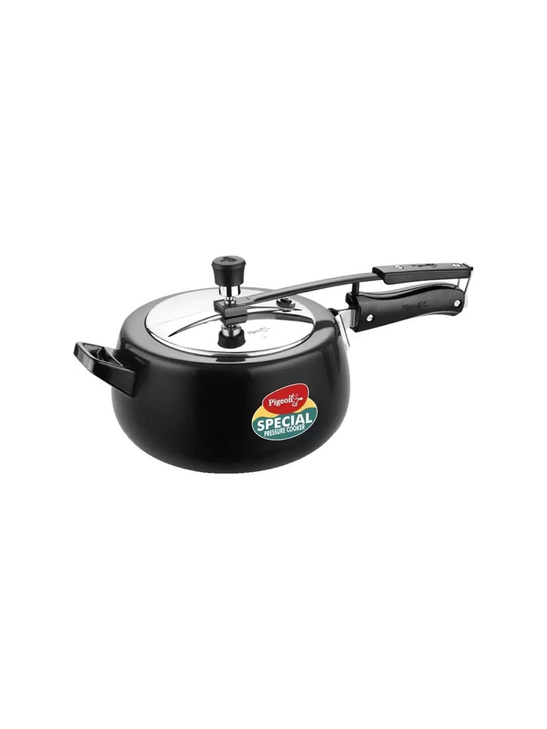 

Pigeon Black Special Hard Anodised Induction Bottom Pressure Cooker 5l