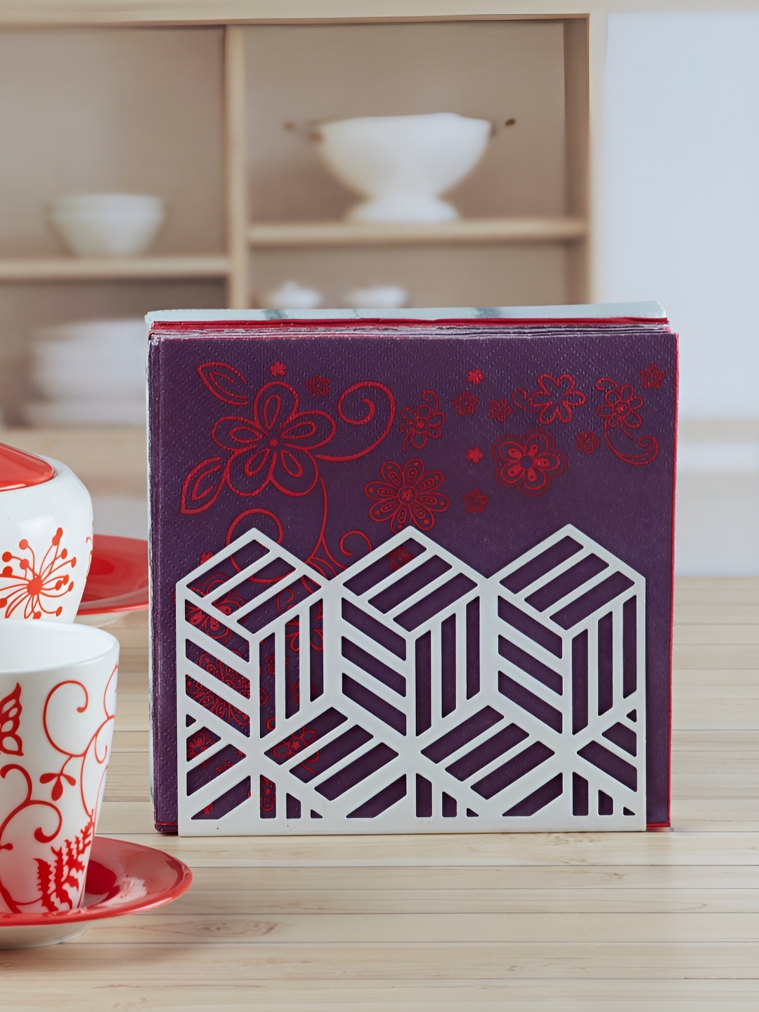 

Kookee White Freestanding Tissue Paper Holder